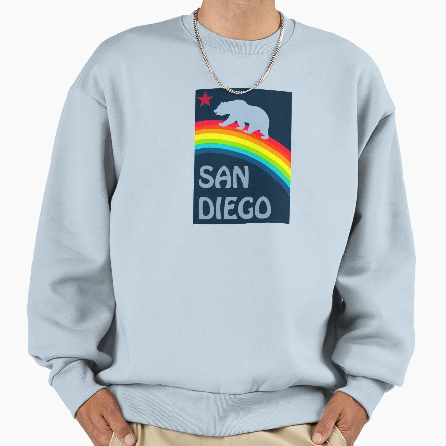 San Diego California Sweatshirt - Streetwear Style for Adults - T-Shirt, Sweatshirt, Hoodie