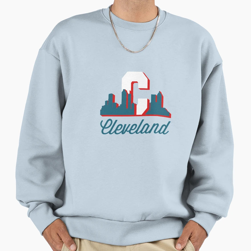 Hometown Product Cleveland Ohio Sweatshirt - Trendy Graphic Men Women - T-Shirt, Sweatshirt, Hoodie