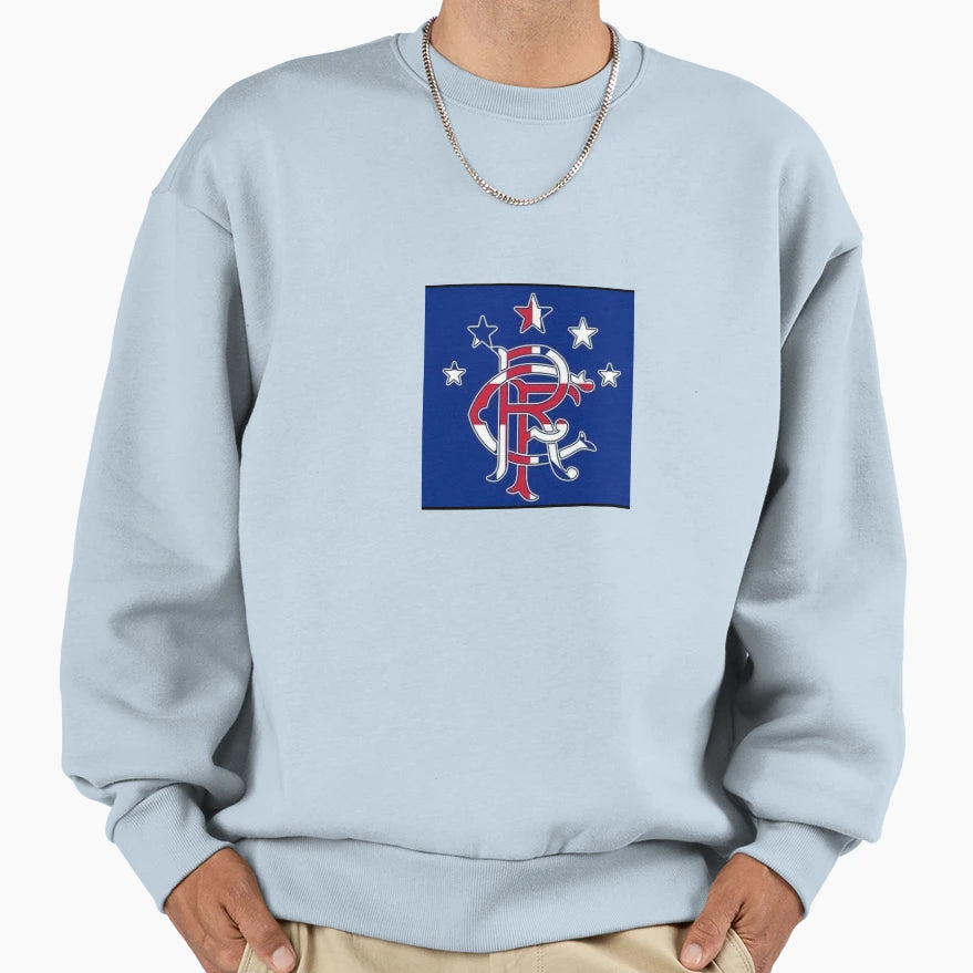 Rangers 49Rs Collaboration Badge Sweatshirt - Streetwear Style Men Women - T-Shirt, Sweatshirt, Hoodie