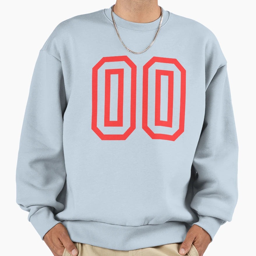 Number 00 Sweatshirt - Fun Novelty Design Men Women - T-Shirt, Sweatshirt, Hoodie
