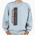 Chicago Neon Musical Sweatshirt - Trendy Graphic for Adults - T-Shirt, Sweatshirt, Hoodie