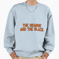 Orange And Black Sweatshirt - Casual Everyday Wear for Adults - T-Shirt, Sweatshirt, Hoodie