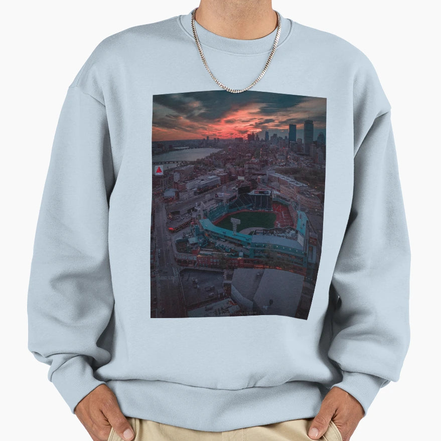 Fenway Park Boston Sweatshirt - Unique Graphic for Adults - T-Shirt, Sweatshirt, Hoodie