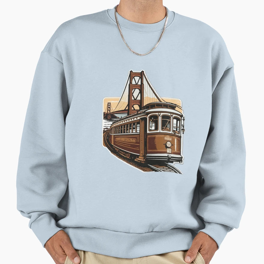 San Francisco Sweatshirt - Casual Everyday Wear Men Women - T-Shirt, Sweatshirt, Hoodie