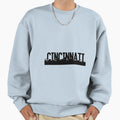 Cincinnatti Skyline Sweatshirt - Aesthetic Graphic Unisex - T-Shirt, Sweatshirt, Hoodie