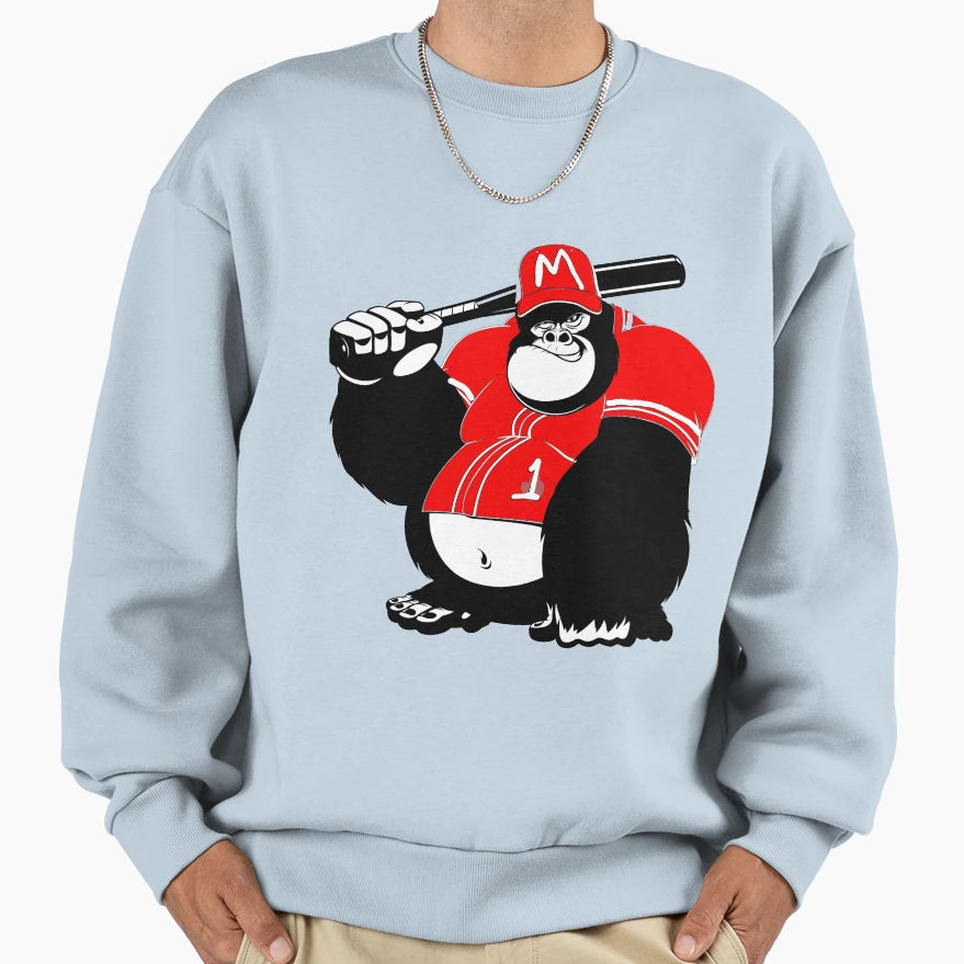 Baseball Sweatshirt - Streetwear Style for Adults - T-Shirt, Sweatshirt, Hoodie