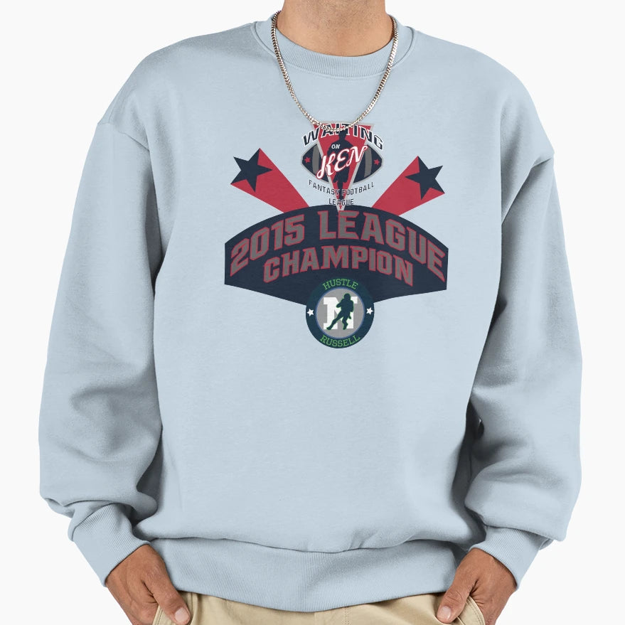 Hustle Champ Sweatshirt - Minimalist Print Unisex - T-Shirt, Sweatshirt, Hoodie