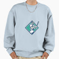 Baseball Hitter Batting Diamond Sweatshirt - Custom Art Print for Adults - T-Shirt, Sweatshirt, Hoodie
