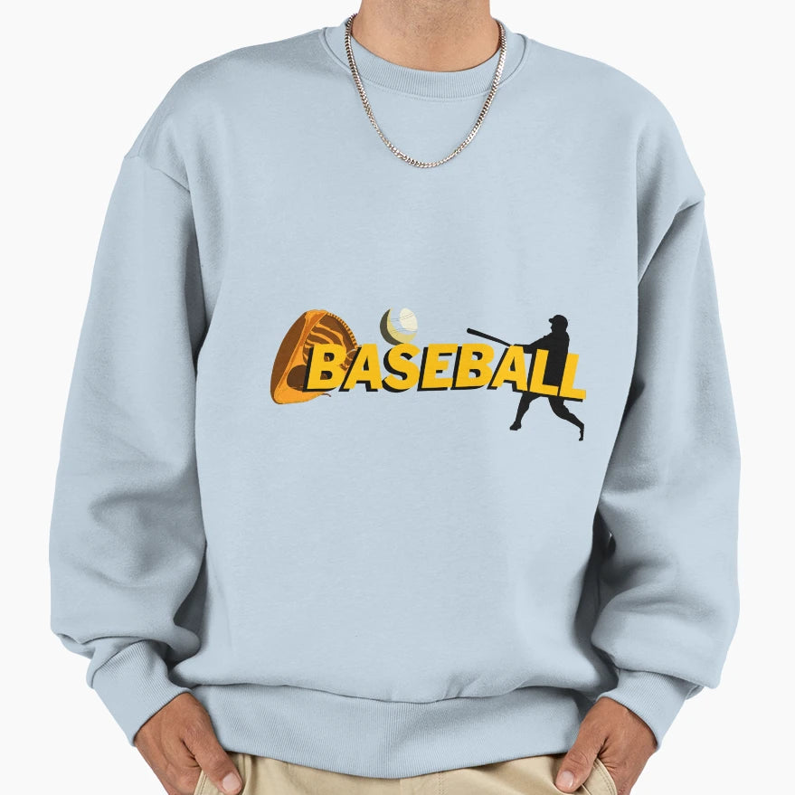 Baseball Sport Sweatshirt - Unique Graphic for Adults - T-Shirt, Sweatshirt, Hoodie