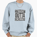 Straight Outta Cincinnati Sweatshirt - Graphic Print for Adults - T-Shirt, Sweatshirt, Hoodie