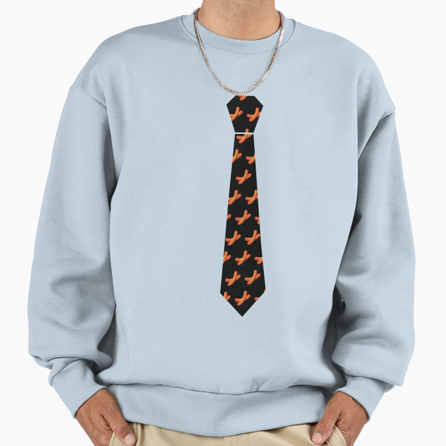 Sausage Poke Emoji Sweatshirt - Fun Novelty Design for Adults - T-Shirt, Sweatshirt, Hoodie