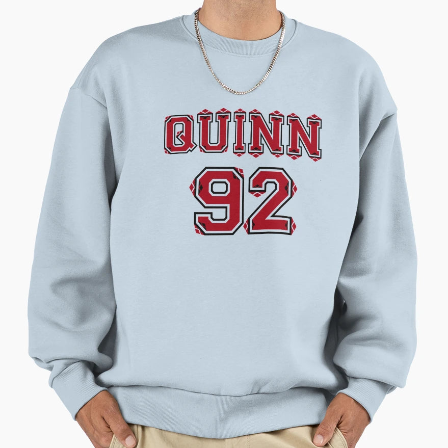 Quinn 92 Sweatshirt - Aesthetic Graphic Men Women - T-Shirt, Sweatshirt, Hoodie