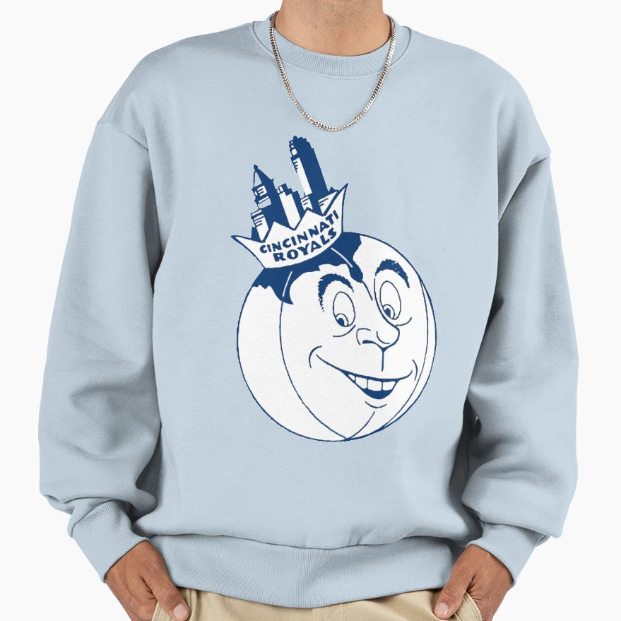 Cincinnati Royals Sweatshirt - Novelty Apparel for Adults - T-Shirt, Sweatshirt, Hoodie
