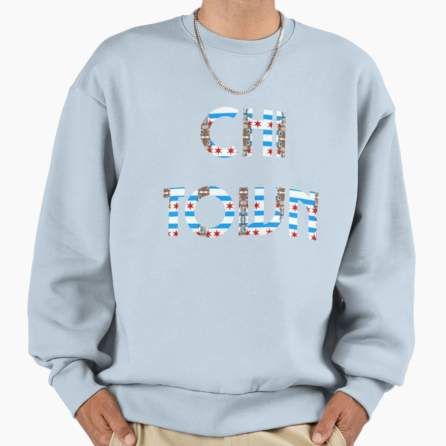 Chicago Sweatshirt - Trendy Graphic Men Women - T-Shirt, Sweatshirt, Hoodie