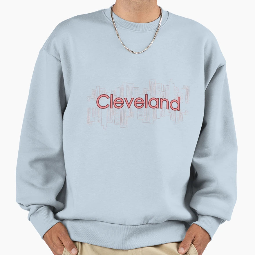 Cleveland Sweatshirt - Trendy Graphic for Adults - T-Shirt, Sweatshirt, Hoodie