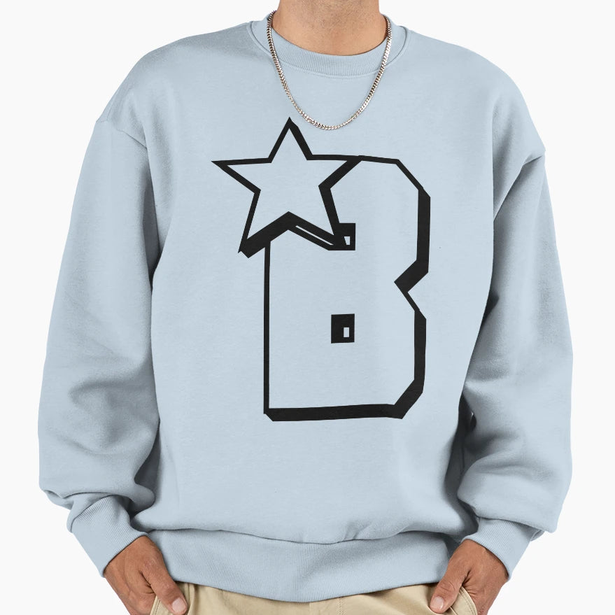 Letter B Sweatshirt - Fun Novelty Design Unisex - T-Shirt, Sweatshirt, Hoodie