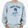New York Knights Baseball Club Sweatshirt - Trendy Graphic for Adults - T-Shirt, Sweatshirt, Hoodie