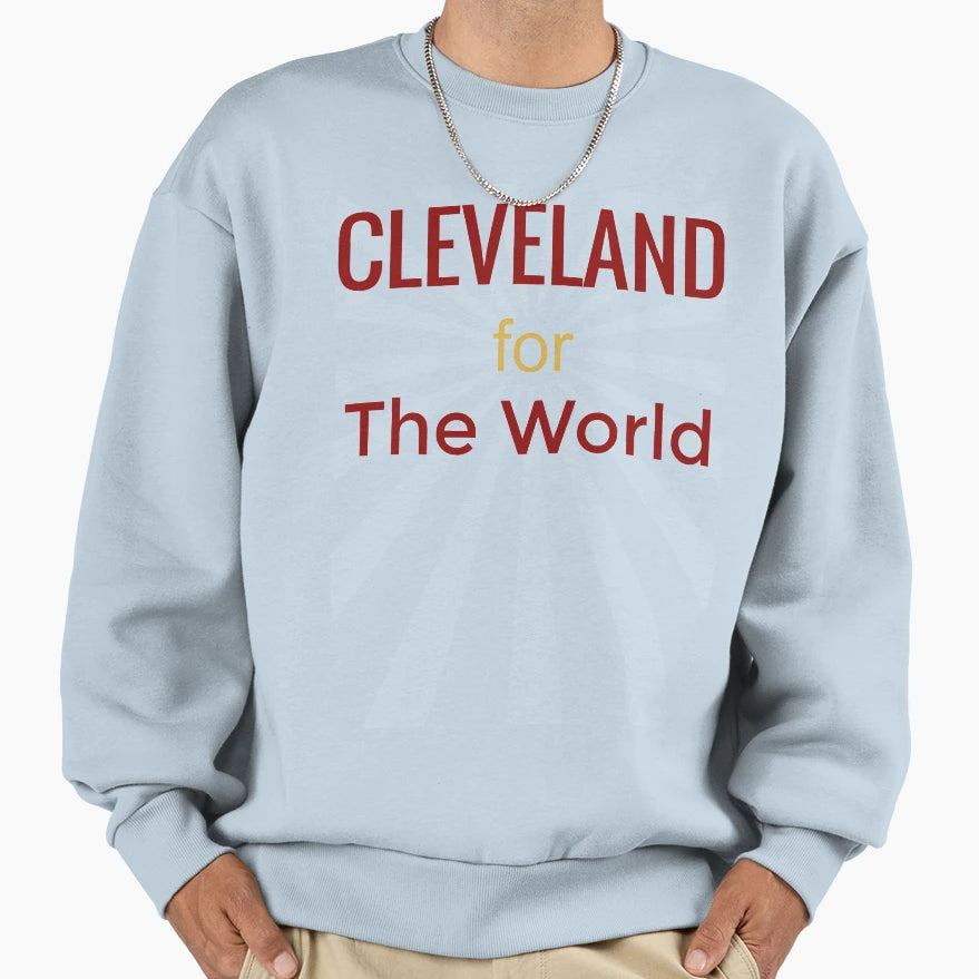 Cleveland World Cavs Sports Love Cle Sweatshirt - Trendy Graphic for Adults - T-Shirt, Sweatshirt, Hoodie