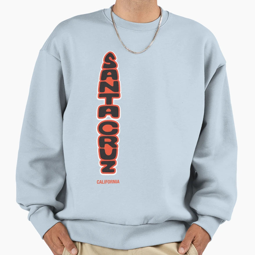 Santa Cruz Surfboard Tiki Logo Sweatshirt - Aesthetic Graphic for Adults - T-Shirt, Sweatshirt, Hoodie