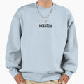Houston Location Pin Sweatshirt - Fun Novelty Design for Adults - T-Shirt, Sweatshirt, Hoodie