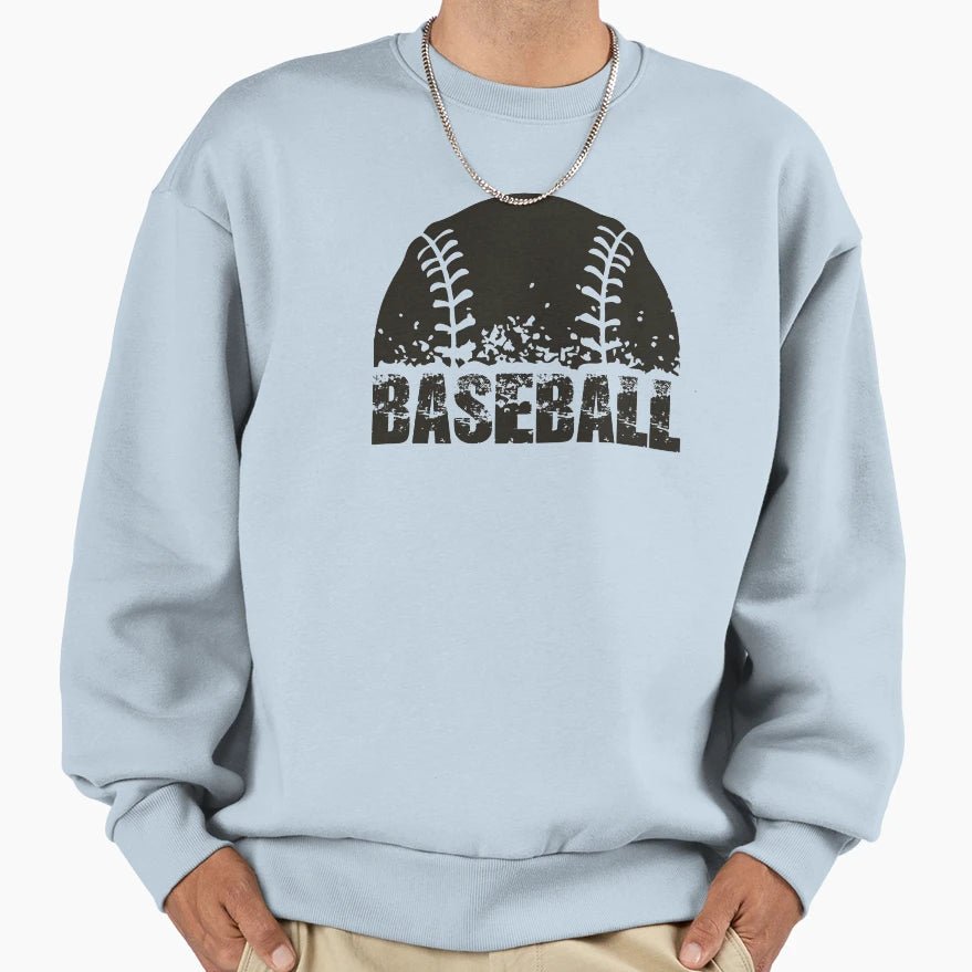 Baseball Sweatshirt - Streetwear Style Unisex - T-Shirt, Sweatshirt, Hoodie