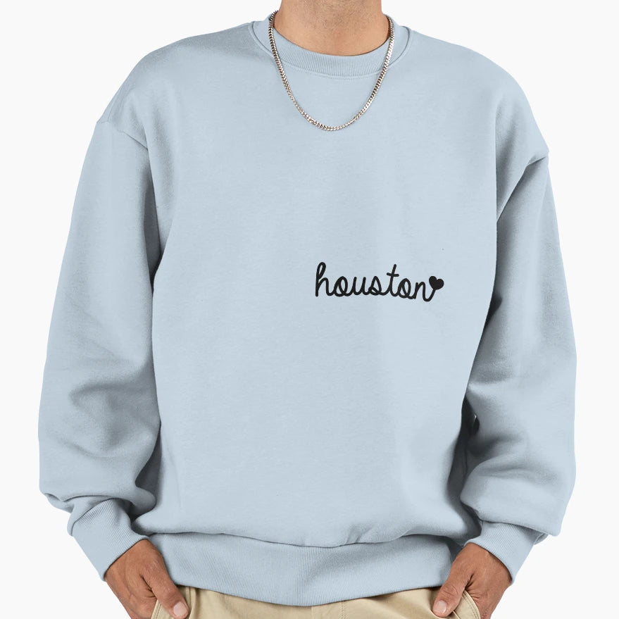 Houston Sweatshirt - Novelty Apparel Men Women - T-Shirt, Sweatshirt, Hoodie