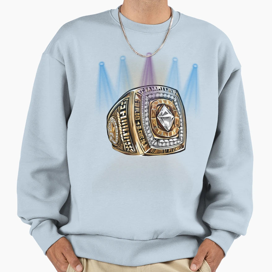 Championship Ring Sweatshirt - Fun Novelty Design Unisex - T-Shirt, Sweatshirt, Hoodie