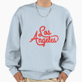 Los Angeles Typography Sweatshirt - Fun Novelty Design Men Women - T-Shirt, Sweatshirt, Hoodie