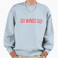 Go Wings Go Detroit Red Wings Sweatshirt - Fun Novelty Design Men Women - T-Shirt, Sweatshirt, Hoodie
