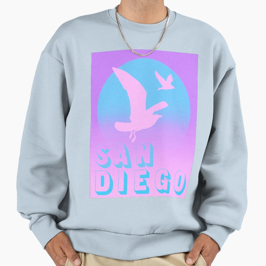 San Diego Sweatshirt - Trendy Graphic Men Women - T-Shirt, Sweatshirt, Hoodie