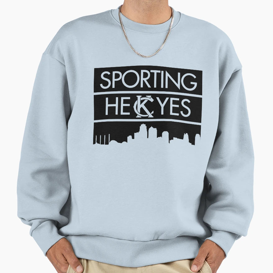 Sporting Hekcyes Sweatshirt - Minimalist Print for Adults - T-Shirt, Sweatshirt, Hoodie