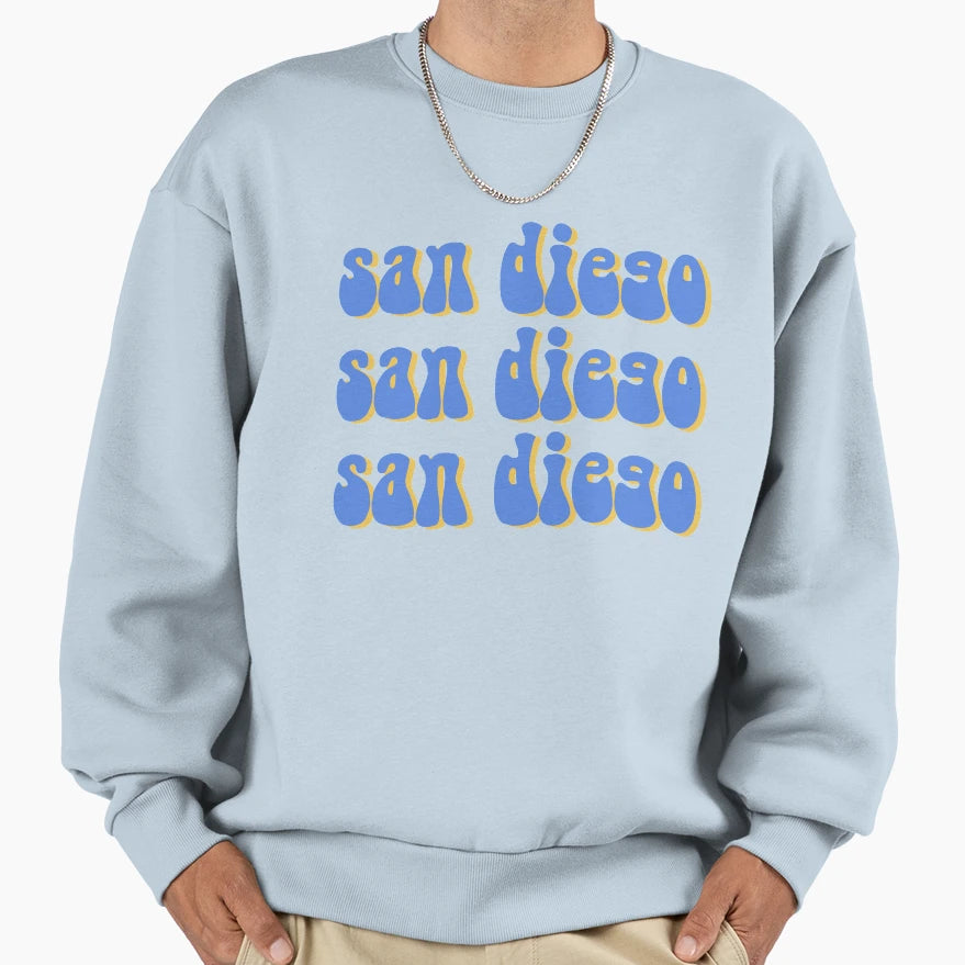 San Diego Sweatshirt - Streetwear Style Unisex - T-Shirt, Sweatshirt, Hoodie