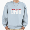Ohio License Plate Sweatshirt - Graphic Print for Adults - T-Shirt, Sweatshirt, Hoodie
