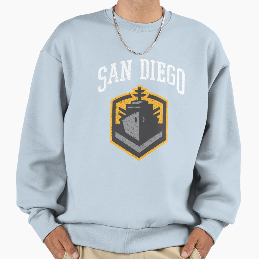 San Diego Fleet Sweatshirt - Casual Everyday Wear Men Women - T-Shirt, Sweatshirt, Hoodie