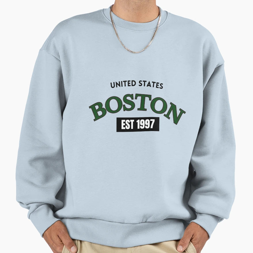 Boston 97 Sweatshirt - Casual Everyday Wear Men Women - T-Shirt, Sweatshirt, Hoodie