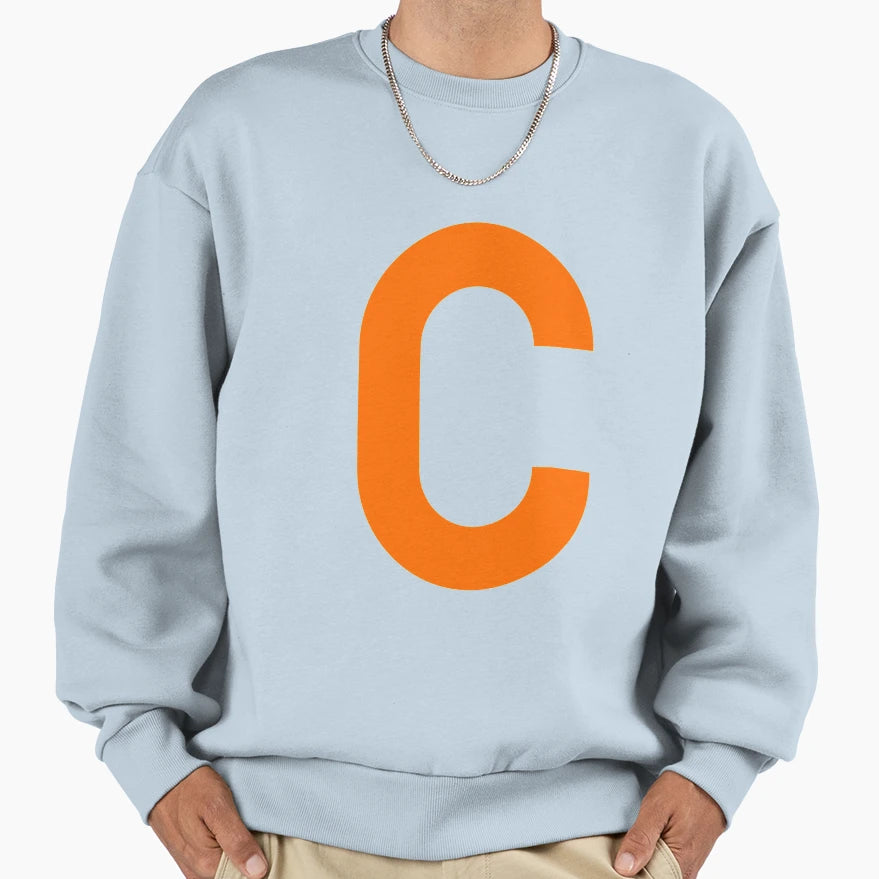 C Alphabet Sweatshirt - Novelty Apparel for Adults - T-Shirt, Sweatshirt, Hoodie