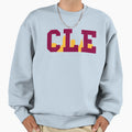Cle Skyline Cavs Sweatshirt - Aesthetic Graphic for Adults - T-Shirt, Sweatshirt, Hoodie