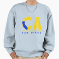 California Ca San Diego Sweatshirt - Graphic Print Unisex - T-Shirt, Sweatshirt, Hoodie