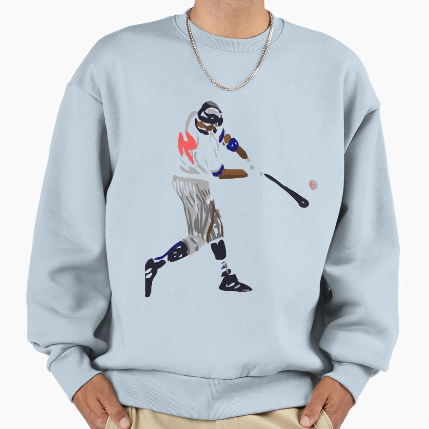 Baseball Sweatshirt - Casual Everyday Wear Men Women - T-Shirt, Sweatshirt, Hoodie