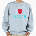I Love Philadelphia City Sweatshirt - Streetwear Style Men Women - T-Shirt, Sweatshirt, Hoodie