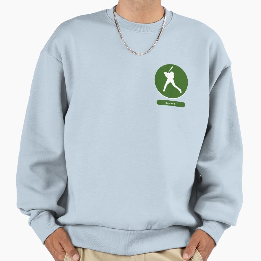 Baseball Sweatshirt - Unique Graphic Unisex - T-Shirt, Sweatshirt, Hoodie