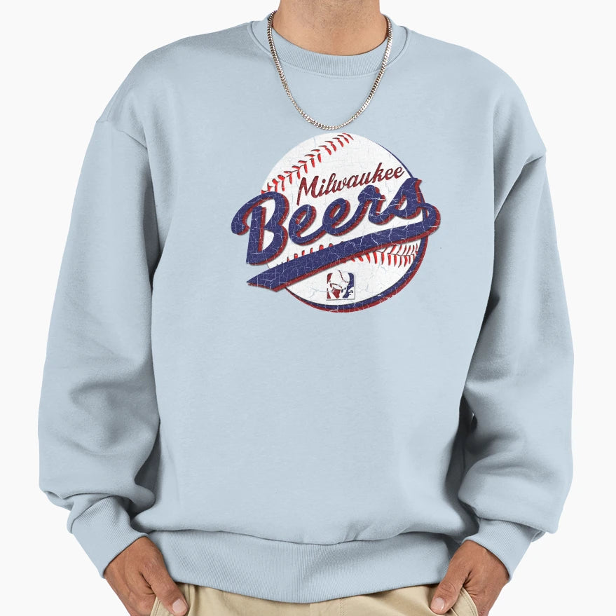 Milwaukee Beers Sweatshirt - Aesthetic Graphic Unisex - T-Shirt, Sweatshirt, Hoodie