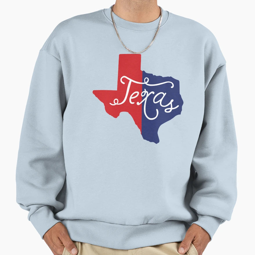 Texas Sweatshirt - Unique Graphic for Adults - T-Shirt, Sweatshirt, Hoodie
