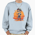Baseball Player Sweatshirt - Streetwear Style for Adults - T-Shirt, Sweatshirt, Hoodie