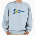 Atlanta Flag Pennant Sweatshirt - Fun Novelty Design Men Women - T-Shirt, Sweatshirt, Hoodie