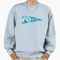 Seattle Flag Pennant Sweatshirt - Trendy Graphic Unisex - T-Shirt, Sweatshirt, Hoodie
