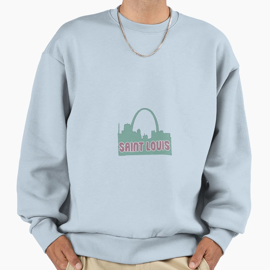 Saint Louis Sweatshirt - Casual Everyday Wear Unisex - T-Shirt, Sweatshirt, Hoodie