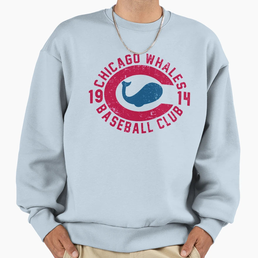 Chicago Whales Sweatshirt - Trendy Graphic for Adults - T-Shirt, Sweatshirt, Hoodie