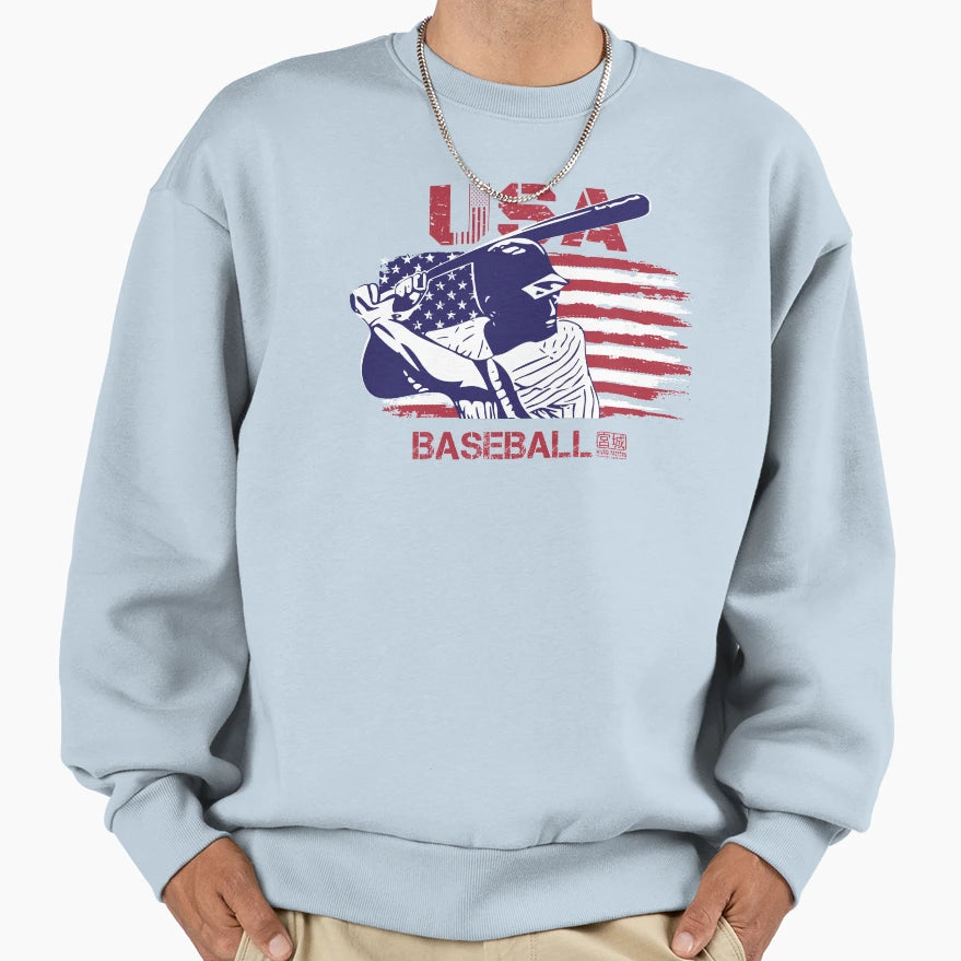Usa Baseball Tokyo 2021 Sweatshirt - Trendy Graphic Unisex - T-Shirt, Sweatshirt, Hoodie