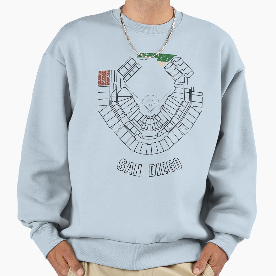 Petco Park Sweatshirt - Novelty Apparel for Adults - T-Shirt, Sweatshirt, Hoodie